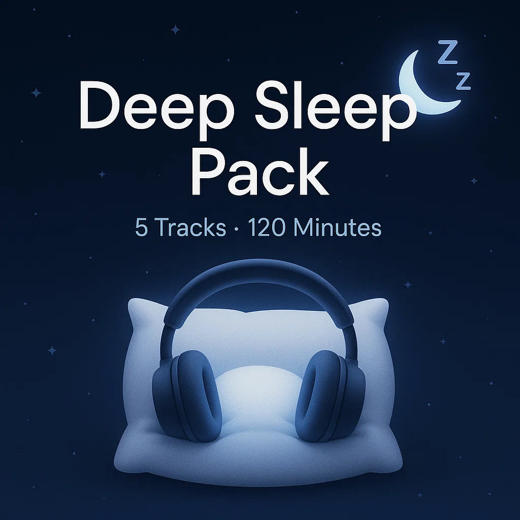 Deep Sleep Pack — 5 Guided Tracks, 120 Minutes Total