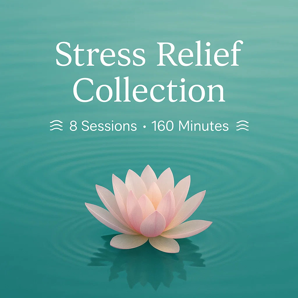 Stress Relief Collection — 8 Audio Sessions, 160 Minutes Total