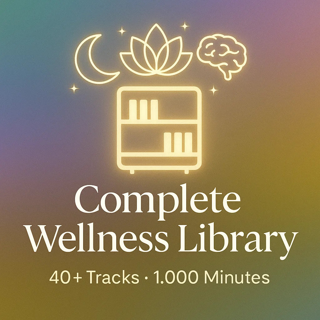 Complete Wellness Library — 40+ Tracks, 1,000 Minutes Total